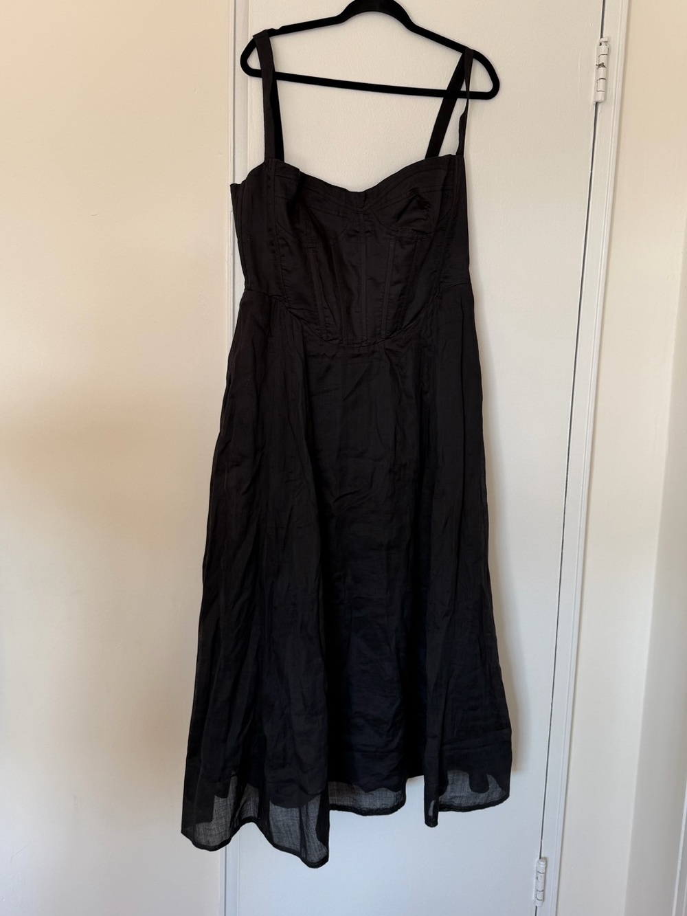 BARDOT Adaline Corset Midi Dress